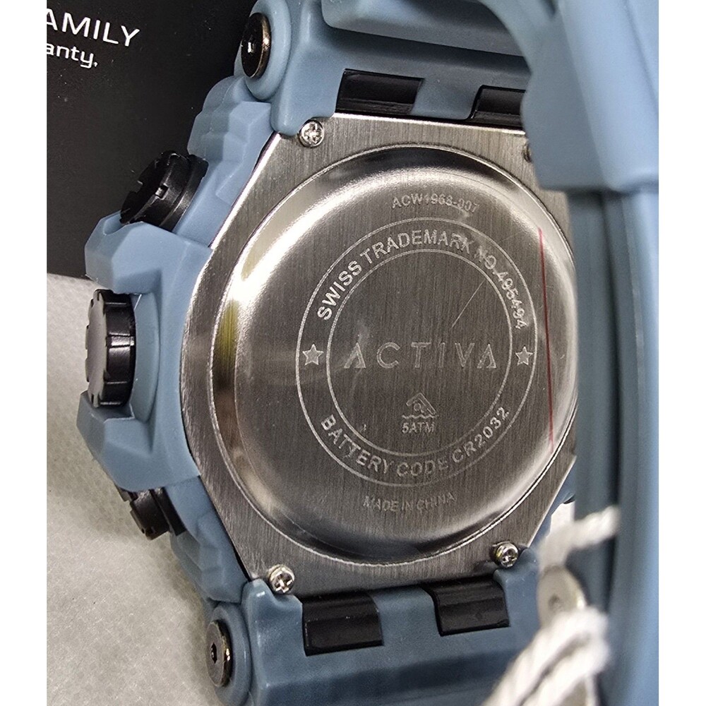 Activa Kadron X Invicta Digital Men’s Watch 53mm Blue ACW1968-007 - Picture 5 of 7